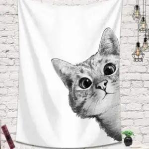 [콩심팥심]벽면 가림막 벽장식 커튼 침실 장식 가리개 디자인 가리개커튼