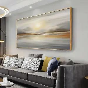 거실 침실 식당 홈 오피스 장식 20x40를 액자 벽 아트 추상 시스케이프 스 인쇄 아트워크