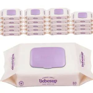 물티슈 베베숲 트러스트 캡형 물티슈 80매 x 20개입