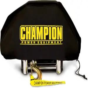 챔피언 파워 장비 18035 윈치 8000-12 000파운드용 내후성 네오프렌 저장 커버.