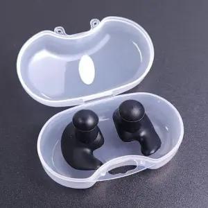 중이염 달팽이형 수영 귀마개 이어플러그 케이스포함