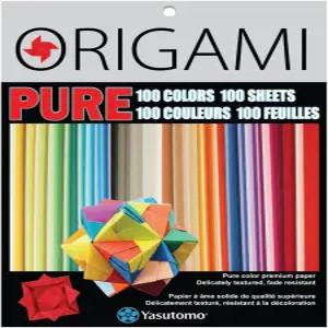 퓨어 오리가미 종이 3 100/Pkg-100 색상 -Y4352
