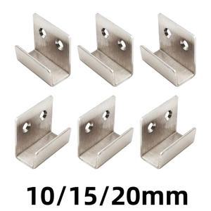 보강브라켓 10pcs 스테인레스 스틸 자형 코너 브래킷 타일 거울에 걸이 후크 두꺼운 스토리지 고정 가정용 하드웨어