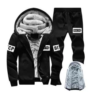 [굿스맨](상하세트) 남성 도톰한 융털안감 후드집업 팬츠세트 2026