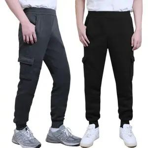 [굿스맨]남성 기모안감 지퍼형 카고형 트레이닝 조거팬츠 2종 택1 2026