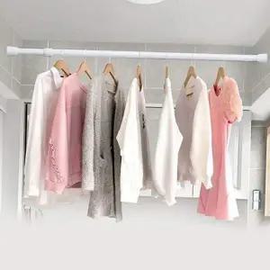 [콩심팥심]압축봉 공간 드레스 다용도 벽면 생활용 베란다압축봉