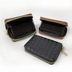 짜임 아코디언 카드지갑 3color 동전지갑 여성지갑 명함지갑