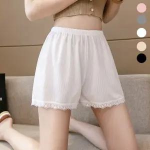 여자 신축성 좋은 레이스 포인트 원피스 치마 속바지 학생속바지 치마속바지 여자거들