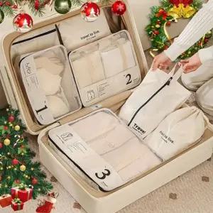 대용량 7종 여행용파우치 부피순삭 캐리어 압축파우치 pIn9+7dHs