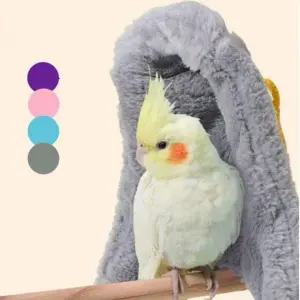 앵무새 새집 겨울 방한 포치 하우스 보온용품