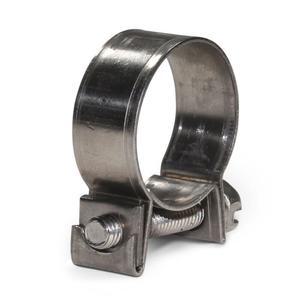 스테인레스 스틸 조정 가능한 파이프 덕트 호스 클램프 스트랩 나사 밴드 미니 수도관 클립 패스너 5 개 7mm 16mm