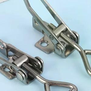 스텐경첩 1개 304 스테인리스 스틸 클램프 데크 해스프 잠금 보트 액세서리 락커 방진 래치 패스너 해양