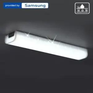 거실조명 LED 크림 사각 방습 욕실등 삼성칩 20W