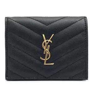 라프리마 [SAINT LAURENT]  마틀라세 카드 지갑 668290-BOWA1-1000