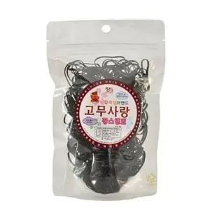 [골드스마일]여성 데일리 고무줄 얇은 헤어 머리 패션 유아머리끈 어린이머리끈