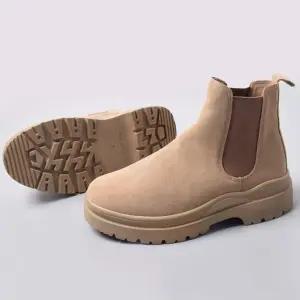 고급 남성 스웨이드 첼시 부츠 발목 구두 슈즈 신발 rEV9+4pHH