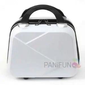 [콩심팥심]기내용 캐리어 레디백 캐리어보조가방 서류가방캐리어 화이트