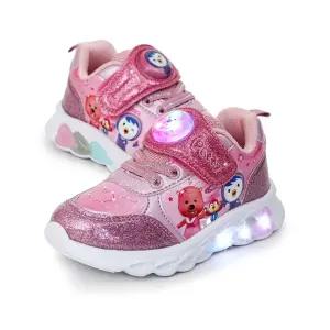 뽀로로 오로라 LED 발광 운동화 여아동 캐릭터 아동화 Uev6+9Zst