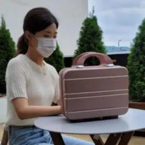 기내용 캐리어 레디백 캐리어 여행용 14인치 기내용 로즈골드