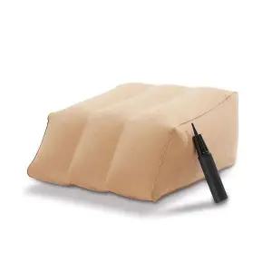 에어 발 받침대/ 다리쿠션/ 휴대용 에어쿠션+펌프