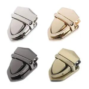 DIY잠금 회전 잠금 트위스트 걸쇠 숄더 백 가방 버클