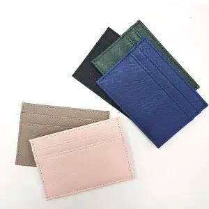 5컬러 컴팩트사이즈 슬림 양면 카드지갑 키홀더 세트