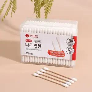 [에스에스_62]200p 나무면봉 일회용 수리용면봉 화장면봉