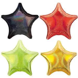 [오너클랜]45cm 별 대즐러 은박 풍선 백일 파티 호일풍선 행사