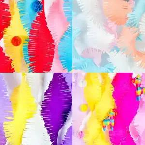 [오너클랜]회오리 파티 스트리머 생일 장식 소품 배너 데코