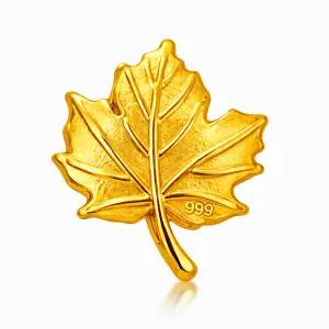 [한국금다이아몬드] 순금 낙엽 골드바 콩알금 24K 1g