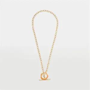 로즈 에나멜 목걸이 MEACD F70817 RCA