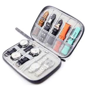 [셀러에이드]잔솔 시계보관함 파우치 손목워치 보관 케이스 거치대