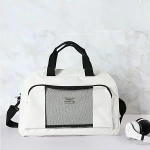 [셀러에이드]보스턴백 수납 여행+스포츠+데일리 전면망사포켓