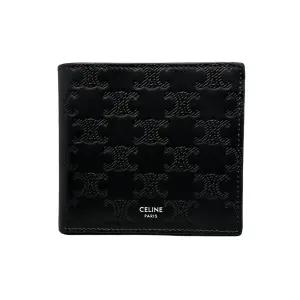 26SS 트리오페 로고 반지갑 블랙 10B653 FQB 38SI