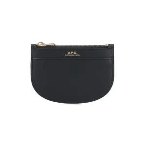 26SS 데미룬 로고 지퍼 카드지갑 블랙 PXAWV F63439 LZZ