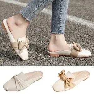 여자 리본 블로퍼 뮬 구두 새학기 학생 신발 선물