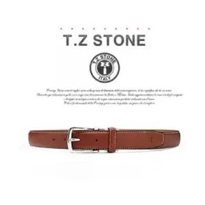 벨트 티지스톤 버팔로 슈렁큰 연브라운벨트 TZ1D108LB