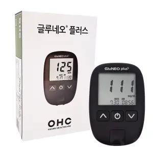 오상헬스케어 글루네오플러스 혈당측정기 채혈기 란셋10개 혈당기