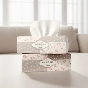 휴홈 기분좋은 미용티슈 200매 18팩