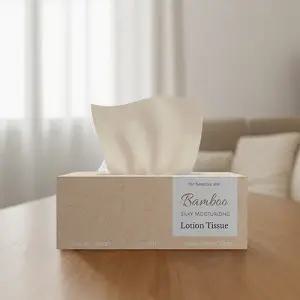 휴홈 무표백 보습 뱀부 로션 티슈 비염 민감성 전용 200매, 6개