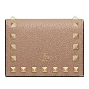 피라미드 스터드 플랩 프렌치 지갑 8W2P0P39VSH P45
