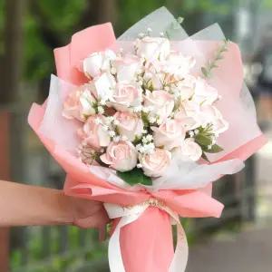 로맨틱앤 장미 졸업식꽃다발 유치원 학예회 재롱잔치 비누꽃다발