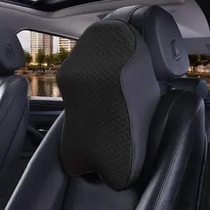 차량용 V1Y7U9S9 목 경추 등받이 머리 메리폼 쿠션 블랙