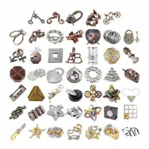 고난도 퍼즐세트 방탈출 수도꼭지 메탈 지혜의고리 게임