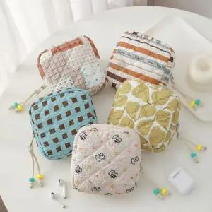 [셀러에이드]패턴 소프트 파우치 ELT021 벨트착용ok 여행 반투명 여행 트레블