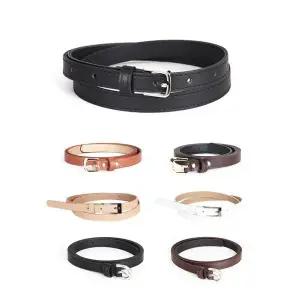 [하프클럽/샵앤]국산 여성 출근룩 코디만능 데일리 슬림 벨트 4종