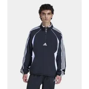 아디다스 팀가이스트 하프 지퍼 스웨트셔츠 - 블랙화이트 KE2762 406978