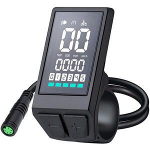Bafang 미드 드라이브 모터 BBS01 변환 전기 자전거 LCD 디스플레이 BN136