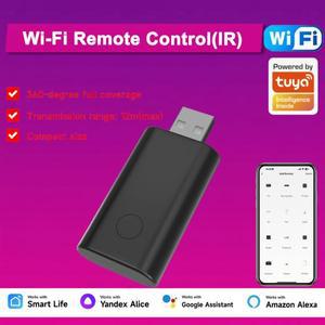 투야 USB 와이파이 스마트 IR 리모컨 범용 적외선 에어컨 알렉사 구글 어시스턴트와 호환