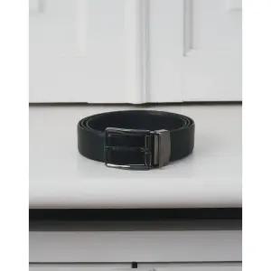 [백화점 정품] 닥스 DAKS 25SS 블랙 스퀘어 버클 양면 벨트 DBBE5F600